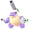 Imagen de Mega-Blastoise variocolor en Leyendas Pokémon: Z-A