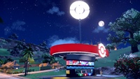 Centro Pokémon de noche