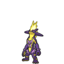 Icono de Toxtricity Forma aguda en Pokémon Escarlata y Púrpura
