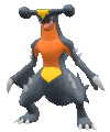 Imagen de Garchomp variocolor macho en Pokémon Escarlata y Pokémon Púrpura