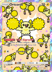 Versión de la carta en Guardianes Celestiales