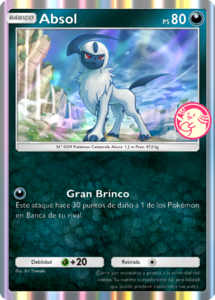 Versión Promo de la carta en las cartas Promo-A