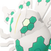 Icono de Zygarde forma 50% variocolor en Leyendas Pokémon: Z-A