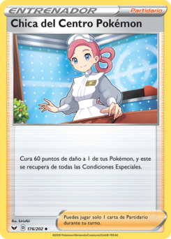 Carta Chica del Centro Pokémon