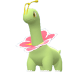 Imagen de Meganium hembra en Pokémon Diamante Brillante y Pokémon Perla Reluciente