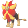 Imagen de Pyroar macho en Leyendas Pokémon: Z-A