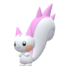 Imagen de Pachirisu variocolor hembra en Pokémon Diamante Brillante y Pokémon Perla Reluciente