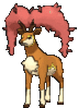 Imagen de Sawsbuck otoño variocolor en Pokémon X, Pokémon Y, Pokémon Rubí Omega, Pokémon Zafiro Alfa, Pokémon Sol, Pokémon Luna, Pokémon Ultrasol y Pokémon Ultraluna