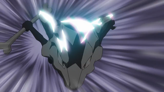 Marowak de Alola usando cabeza de hierro.