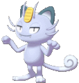 Imagen de Meowth de Alola en Pokémon Espada y Pokémon Escudo