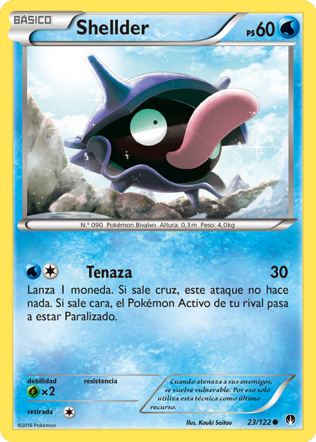 Shellder (TURBOlímite 23 TCG) - WikiDex, la enciclopedia Pokémon