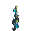 Icono de Inteleon en Pokémon Escarlata y Púrpura