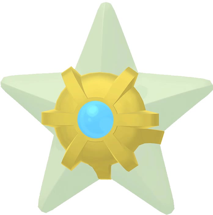 Archivo:Staryu HOME variocolor.webm - WikiDex, la enciclopedia Pokémon