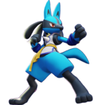 Artwork Lucario Artes Marciales (Blanco) UNITE.png