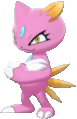 Imagen de Sneasel variocolor hembra en Pokémon Espada y Pokémon Escudo