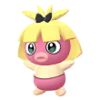 Smoochum con disfraz de la Semana de la Moda