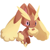 Lopunny en Pokémon Café ReMix.