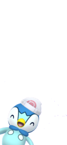 Piplup con el gorro de Maya