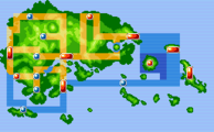 Mapa de Hoenn en los videojuegos.