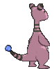 Imagen posterior de Ampharos variocolor en Pokémon X, Pokémon Y, Pokémon Rubí Omega, Pokémon Zafiro Alfa, Pokémon Sol, Pokémon Luna, Pokémon Ultrasol y Pokémon Ultraluna