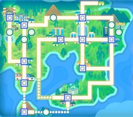 Kanto en Pokémon Oro HeartGold y Plata SoulSilver
