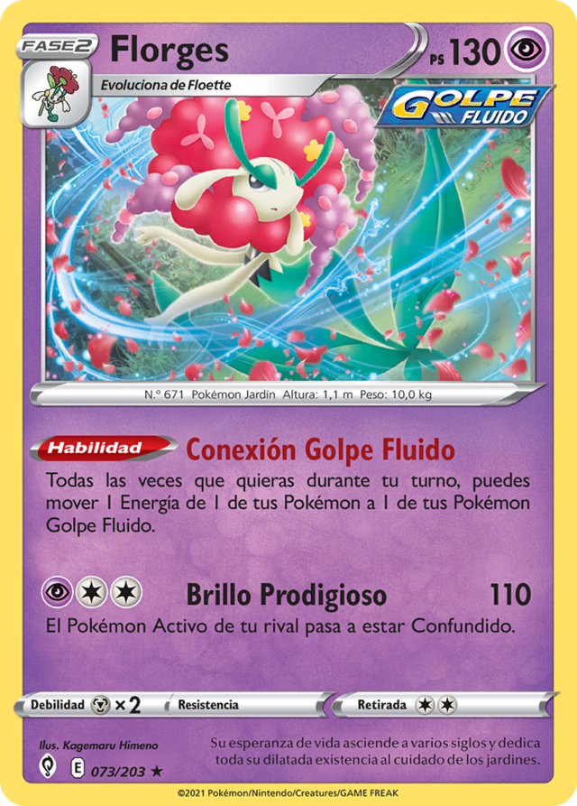 Florges (Cielos Evolutivos TCG) - WikiDex, la enciclopedia Pokémon