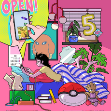 Ilustración promocional del Juego de Cartas Coleccionables Pokémon Pocket.