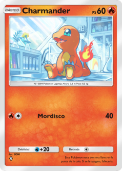 Carta de Charmander