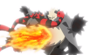 Torracat usando nitrocarga.