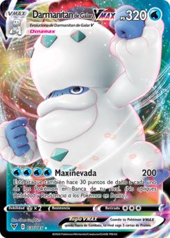 Carta de Darmanitan de Galar