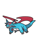 Icono de Salamence en Pokémon Escarlata y Púrpura