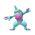 Imagen de Toxicroak variocolor macho en Pokémon Diamante Brillante y Pokémon Perla Reluciente