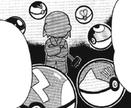 La Cebo Ball aparecen en el manga Pocket Monsters Special.