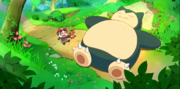 PK21 Pancham, Chespin y Snorlax.png