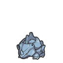 Icono de Rhyhorn en Pokémon Diamante Brillante y Perla Reluciente