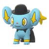 Shinx con disfraz de la Semana de la Moda