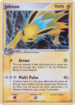 Carta de Jolteon