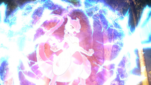 Mewtwo usando Protección en el EE12.