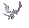 Imagen posterior de Aerodactyl en Pokémon X, Pokémon Y, Pokémon Rubí Omega, Pokémon Zafiro Alfa, Pokémon Sol, Pokémon Luna, Pokémon Ultrasol y Pokémon Ultraluna