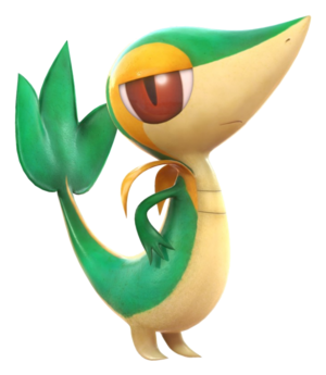 Snivy en Pokkén Tournament.