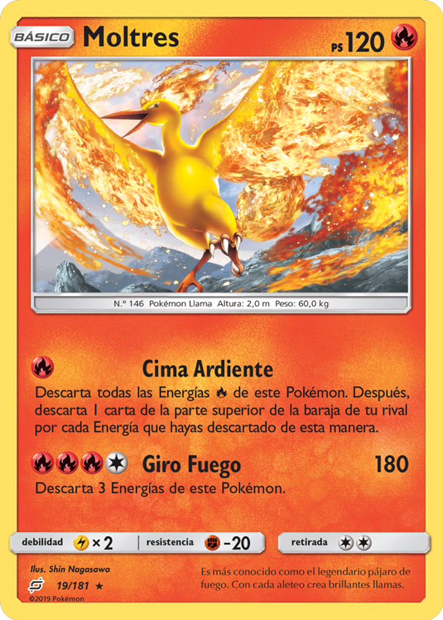 Moltres (Unión de Aliados TCG) - WikiDex, la enciclopedia Pokémon