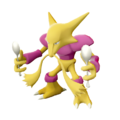 Imagen de Alakazam variocolor macho en Leyendas Pokémon: Arceus