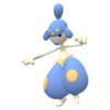 Imagen de Medicham variocolor hembra en Pokémon Diamante Brillante y Pokémon Perla Reluciente