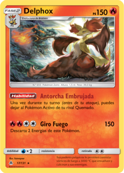 Carta de Delphox