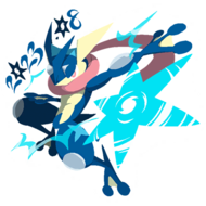 Pegatina Greninja CD GO.png