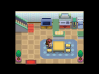 La madre del jugador en el primer piso en Pokémon Oro HeartGold y Plata SoulSilver.