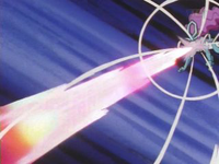 Suicune usando rayo aurora.