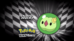Solosis en el segmento "¿Quién es ese Pokémon?/¿Cuál es este Pokémon?"