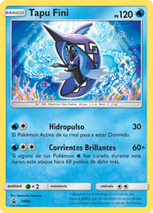 Versión Promo SM de la carta