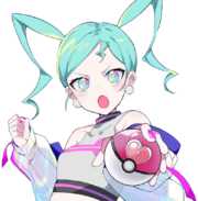 Diseño de Hatsune Miku en Volt Tackle.